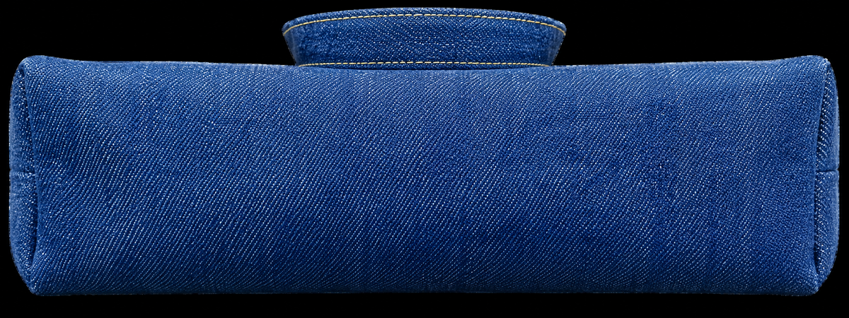 Royal Blue Traditional Art Canvas Tote Bag