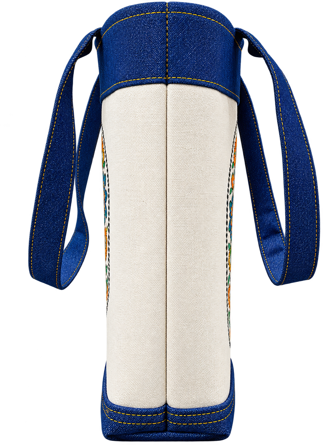 Royal Peacock Mandala Canvas Tote Bag for daily uses