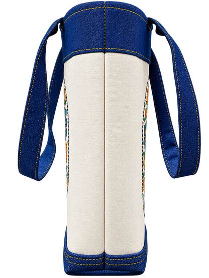 Royal Peacock Mandala Canvas Tote Bag for daily uses
