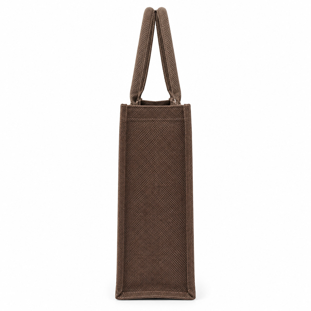 Premium Brown Jute Tote Shopping Bag