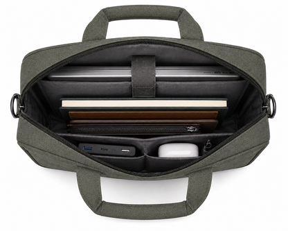Professional Laptop Bag – Premium Office Briefcase for Men & Women with Shoulder Strap