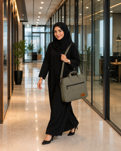 Professional Laptop Bag – Premium Office Briefcase for Men & Women with Shoulder Strap