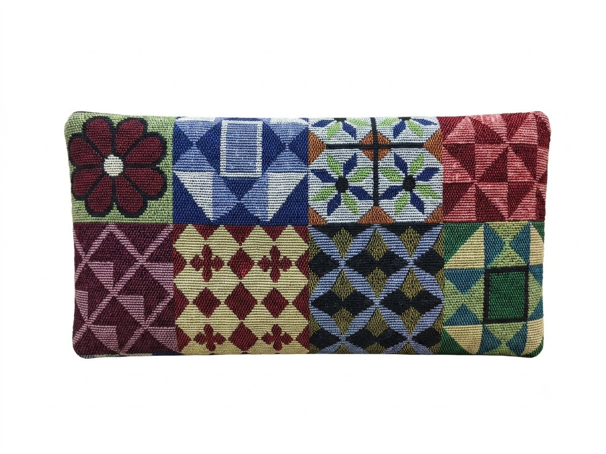 Multicolor Ethnic Patchwork tapestry and Canvas Tote Bag for daily uses