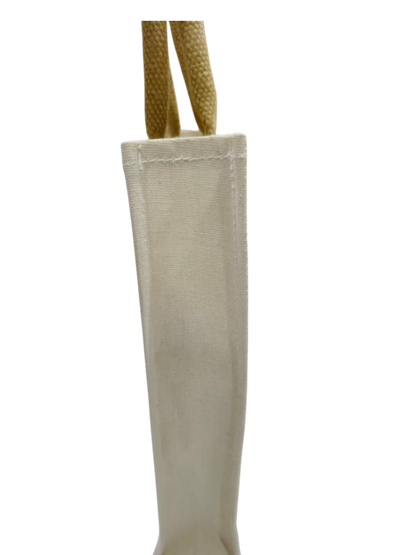 Traditional Kalamkari Printed Jute Gifting Bag with Rope Handles