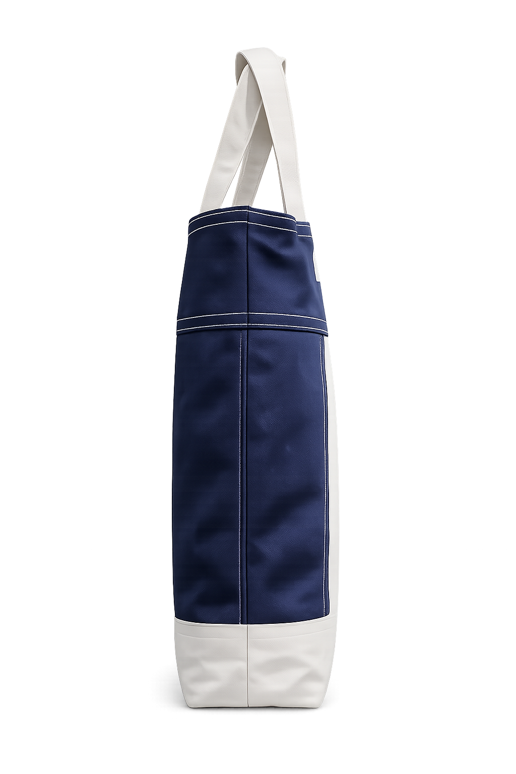Premium denim and  Canvas Tote Bag with Front Pocket & Long Handles